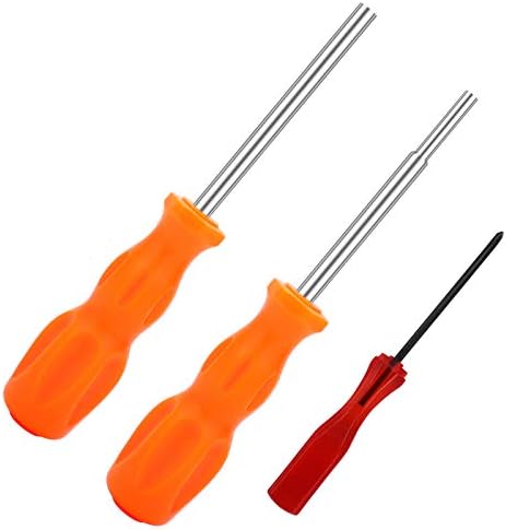 LGCLGY 3 Pack Gamebit Security Screwdriver, 3.8mm and 4.5mm Security Screwdriver and 2.5mm Triwing Screwdriver for Super Nintendo, SNES, NES, N64 and GameBoy