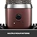 Blue Yeti Nano Premium USB Microphone for Recording, Streaming, Gaming, Podcasting on PC and Mac, Condenser Mic VO!CE Effects, Cardioid and Omni, No-Latency Monitoring - Red Onyx
