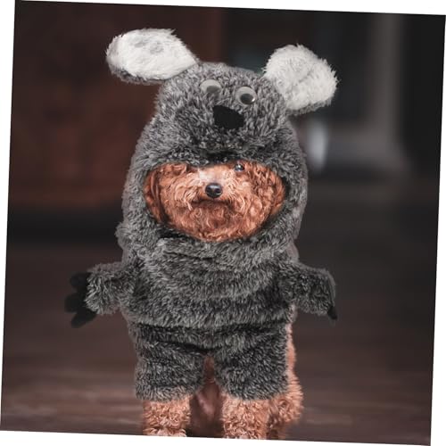 Disfraz para perro pequeño NUOBESTY cálido y grueso para invierno miniatura 6