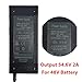 EVAPLUS 5 in 1 Plugs 54.6V Fast Charger, Universal for 48V 13S Lithium Batteries, Pinkind 48V Li-ion Battery Charger Replacement for Razor, Jetson, Voyage, Gotrax, Ninebot,Segway, Hiboy