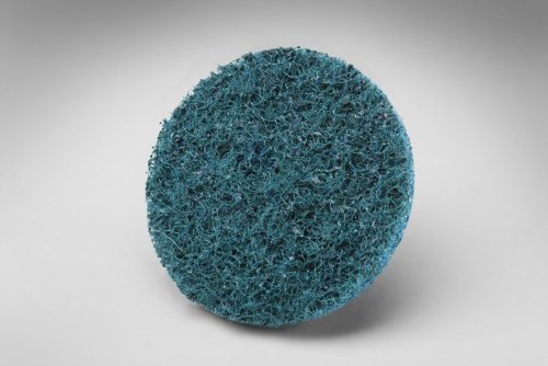 Scotch-Brite SC-DS Very Fine Grit, 3/4" x NH Aluminum Oxide Surface Conditioning TS Roloc Disc Blue (50 Pack)