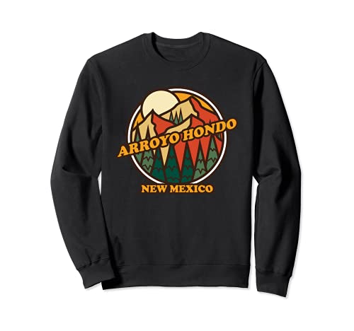 Vintage Arroyo Hondo New Mexico Mountain Escursioni Souvenir Felpa