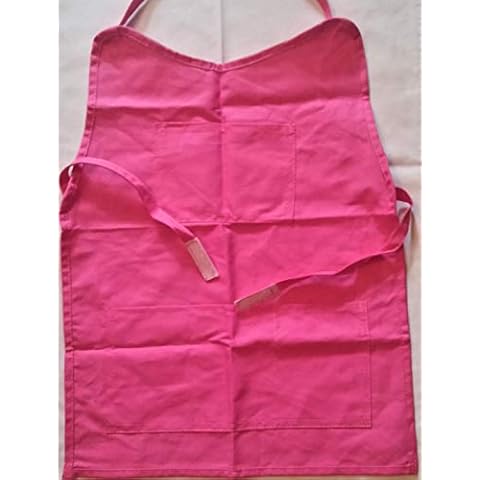 2to5 Children's Pink Cotton Apron for Crafts Cover