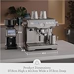 Sage - The Dual Boiler - Coffee Machine with Manual Milk Frother, Brushed Stainless Steel - Image 6