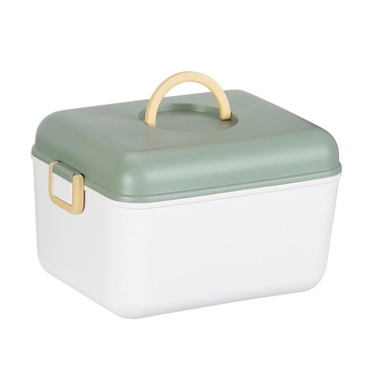 BUTIFULSIC 1pc Box Medicine Chest Kit for Business Medicine Storage Containers Pill Storage Container Medicine Box with Lid Emergency Medicine Medical Storage Containers Pp Green