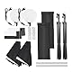 Andoer Softbox Set Fotostudio, Softbox Licht 2x50x70cm mit 2*80W zweifarbiges LED-Videolicht, 2x Lichtstative, 2x Fernbedienung für Studio-Portrait-Produktfotografie, Live-Streaming-Videoaufzeichnung