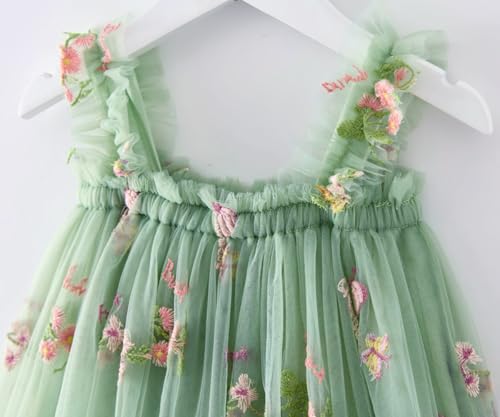 image for BGFKS Layered Tulle Tutu Dress for Toddler Girls,Baby Girl Rainbow Tut