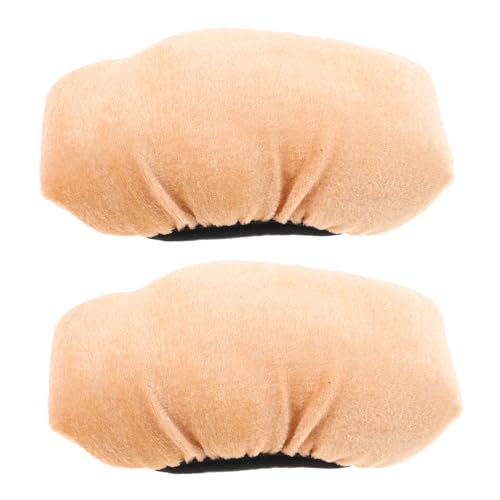 NOLITOY Crutch Underarm Pad Covers 2pcs Velvet Walking Stick Pads for Comfort Lightweight Versatile Fit