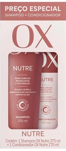 Kit Shampoo + Condicionador Flora Ox 375Ml