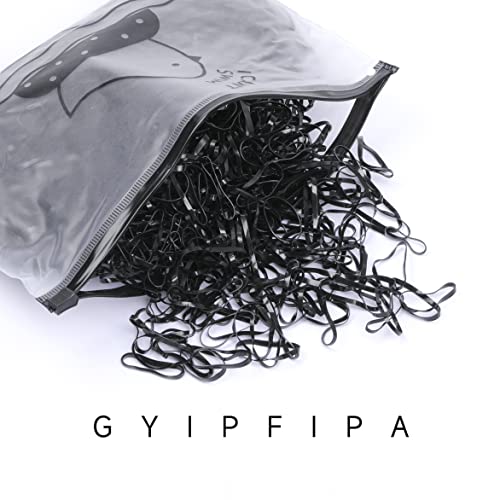 2006 Pcs Hair Loop Tool Set With 2 Topsy Tail Hair Tools,1 Ponytail Cutter Remover,1 Metal Pin Rat Tail Comb For Hair Styling,2 Hair Braiding Tool,2000 Black&Clear Rubber Bands For Women #TOP5