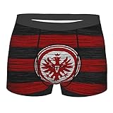 Ein-Tracht Fra-Nkfurt Herren Unterwäsche Atmungsaktive Stretch Boxershorts, Schwarz , S