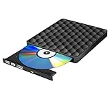 【Einfache Installation und Verwendung】 Der CD / DVD-Brenner ist einfach per Plug & Play zu bedienen. Der externe CD- und DVD-Brenner arbeitet mit dem USB-Anschluss. Keine Notwendigkeit für zusätzliche Software und zusätzliche Stromversorgung. Schließen Sie das Gerät mit einem USB-Kabel an Ihr Gerät an und es liest Ihre Festplatte automatisch.