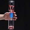 25 Pieces Tornadoes in A Bottle, Plastic Tornado Bottle Connector Cyclone Tube Vortex Connector for Scientific Experiment, 5 Colors #5