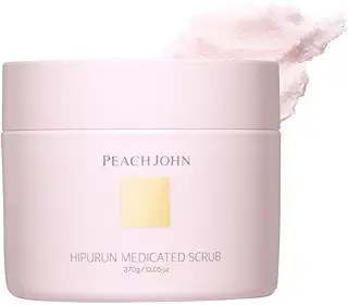 【公式】PEACH JOHN(ピーチ・ジョン) ヒップルン薬用 スクラブ ＜ 医薬部外品 ＞ 370g 【ボディスクラブ ボディソープ 角質ケア グリチルリチン酸2K マッサージ 日本製】