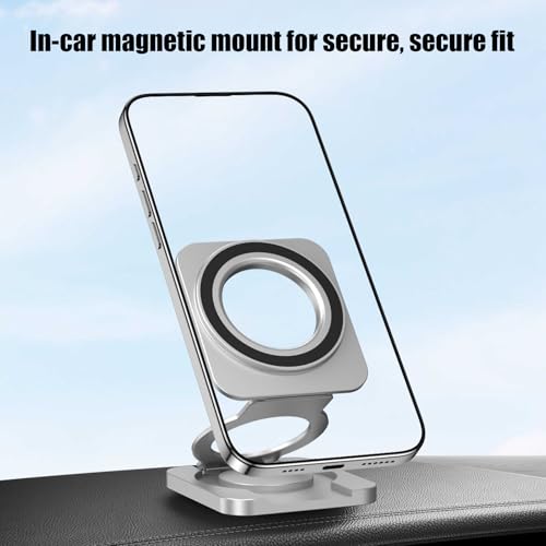 Soporte magnético para teléfono de escritorio plegable y portátil 2