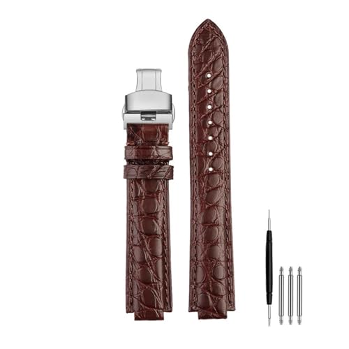 [|Ő] JeBG u[o[ WSBB0038/42mm Xgbv NR_C W69012Z4 EHb`uXbg ANZT[ Y fB[X poh(Brown silver Folding,20.12mm)