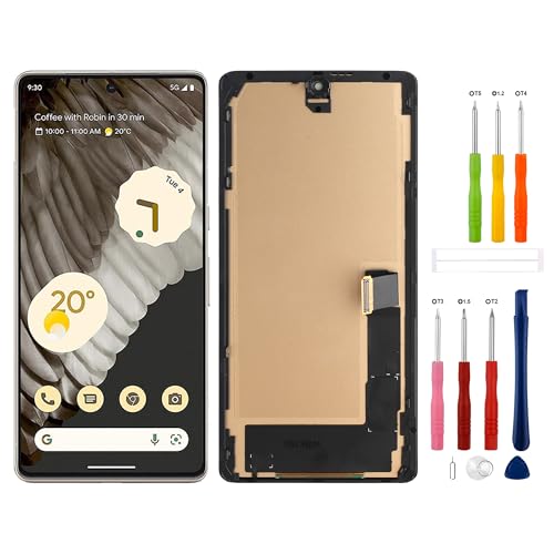 Écran LCD pour Google Pixel 7 Pro avec châssis noir et outils