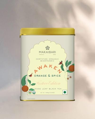 Image of Makaibari Festive Pack Trio Assortment: Awaken + Evoke + Revere|New Years Gift Box|Christmas Gift Hamper|Usda Certified Darjeeling Tea|Anti-Oxidants,Immunity Booster|Tin Caddy|100 Gram X 3,Green Tea