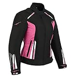 Protektoren: Schulter-, Ellbogenprotektoren (EN 1621-1); Protektor für Rücken nachrüstbar; Material: Außenmaterial und Futter: je 100 % Polyester