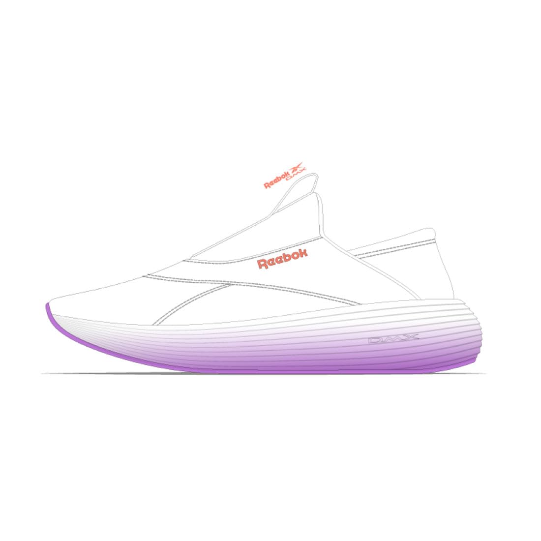 Reebok Dziewczynki Dmx Comfort Slip OnSneaker