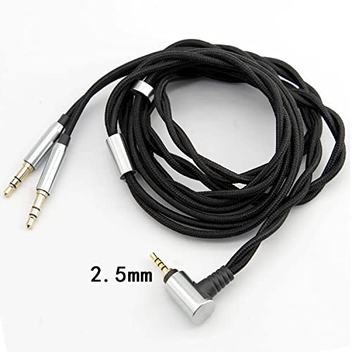 Cable para auriculares con conectores duales 3.5mm miniatura 2