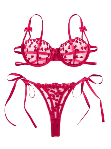 Image of Lilosy Sexy Lingerie Set 2 Piece Women Bra and Panty