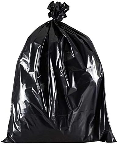 EVERYDAY LARGE HEAVY DUTY BLACK BIN BAGS REFUSE SACKS BIN LINERS BAGS 18x29x39"