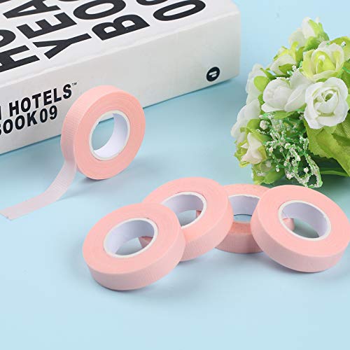 fenshine 10 Rolos de Fita Médica Micropore para Extensão de Cílios, Fita Adesiva de Tecido para Supo