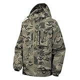 Zanisouta Chaqueta de trabajo para hombre, de camuflaje, cortavientos, forro polar, chaqueta de softshell, chaqueta militar ligera, chaqueta informal con capucha, chaqueta de pesca, caza, chaqueta