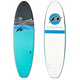 f2 surfboard malibu shape  F2 EPOXY SOFTBOARD 6\'6\