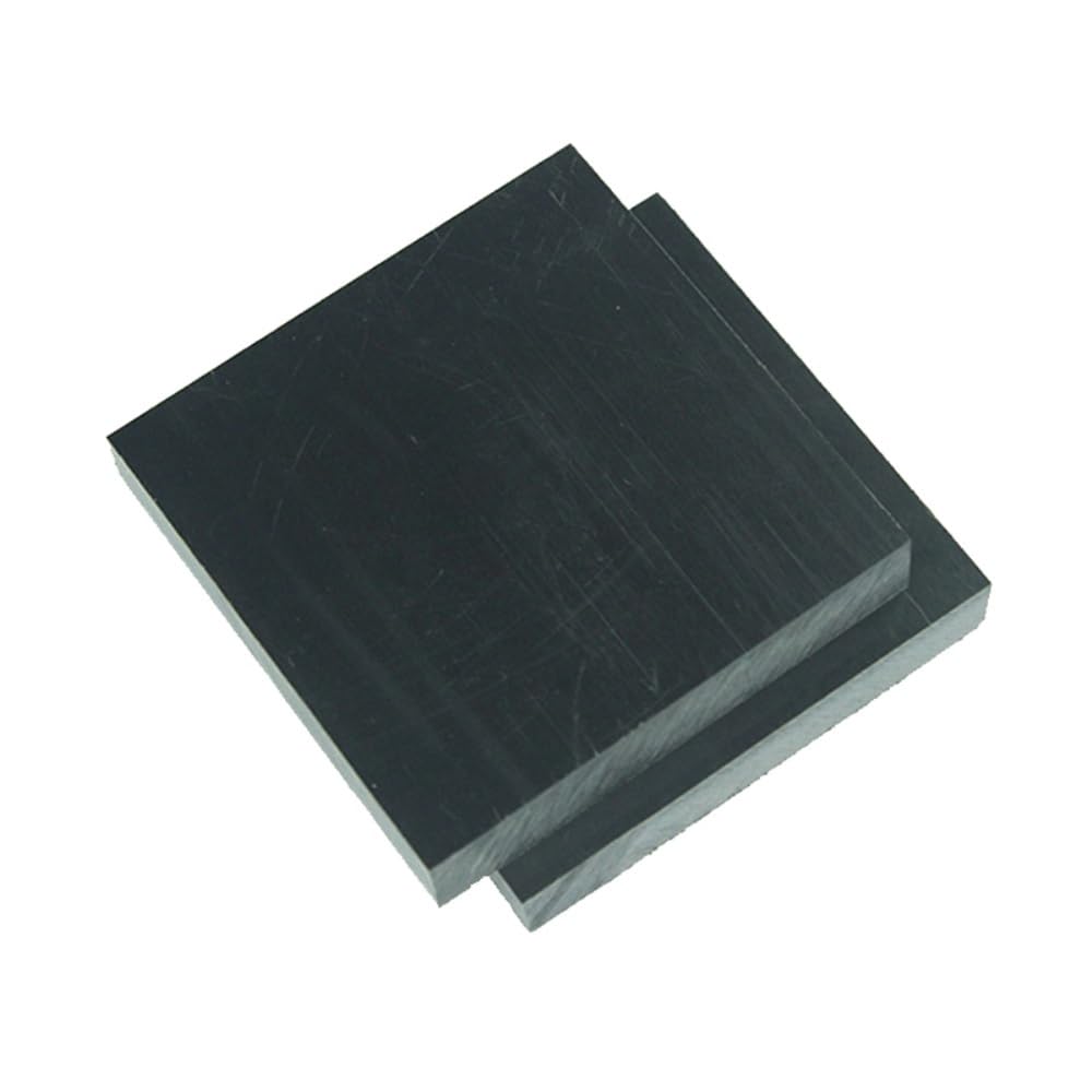 Bianco e Nero Pannello in Lamiera Di Pom, Spessore 5, 6, 8, 10 Mm, Piastra in Plastica Dura in Poliossimetilene, per Modelli Cnc Fai da Te, Materie Prime/Black/5 * 200 * 300Mm