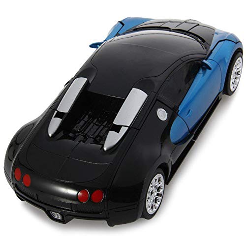 TT663 2.4G RC Car Robot Electric Transformation Remote Control for Children Toys Kids Gift-Blue