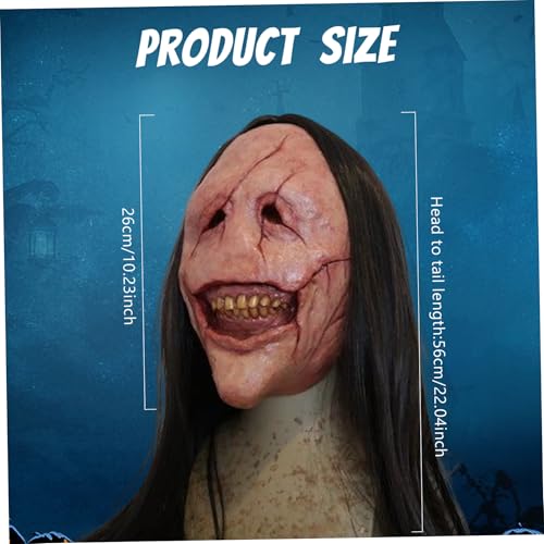 Masque d'Halloween effrayant pour éviter le maquillage de démon complexe