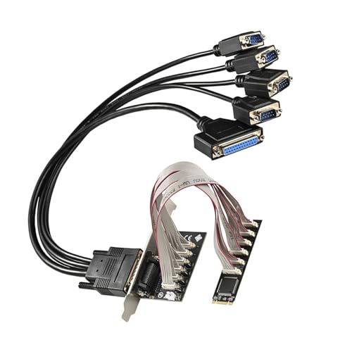 Adaptador serie RS232 M.2 M+B Key para expansión de PC y comunicación de datos 4