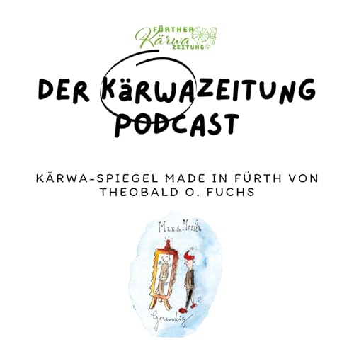 Kärwa-Spiegel made in Fürth von Theobald O. Fuchs