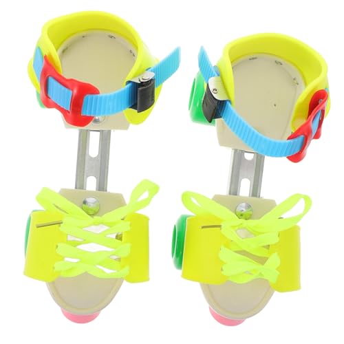 Kisangel 1 Par Patines de Hielo Zapatillas de Skate Patines de niñas Patines para pequeños patín Zapato de Skate para Hombre Zapatos de Patines para niñas Zapatos de Skate el plastico