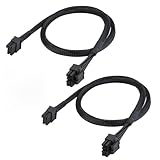 Câble d’alimentation GPU 8 broches robuste et sécurisé: Fabriqué en cuivre étamé 18AWG, ce câble d’alimentation gpu 8 broches garantit une excellente conductivité et une stabilité électrique durable. La gaine tressée protège le cable pcie contre l’usure et améliore l’organisation du boîtier.