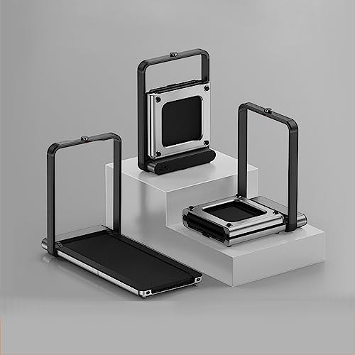 Image of Quiet Foldable Treadmill, Flat Treadmill with Hidden LED Digital Display Screen, 0.5-12km /h Multi-Level Free Adjustment, Support Mobile Phone NFC Connection, Fast Folding and Free Installation