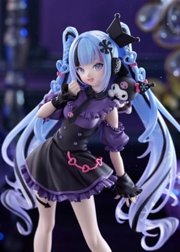Hatsune Miku Figure, Yuki Miku x Kromi, Trio-Try-iT Figure, Size: Approx. 7.5 inches (19 cm) image 5