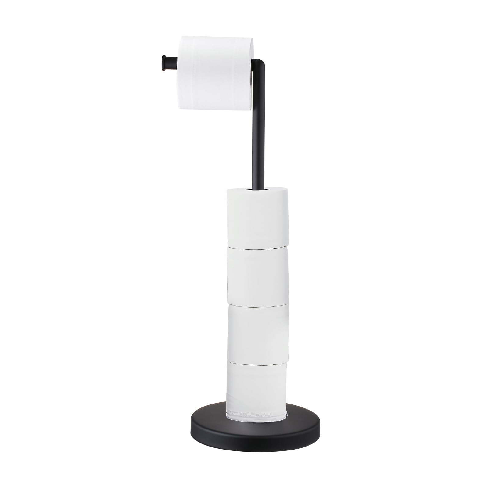 Supporto per carta igienica autoportante, dispenser per fazzoletti da bagno, base antiruggine in acciaio inossidabile SUS304, SHUNLI