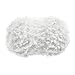 Produktbild Ymysfit Baby Baumwolle Wolle weich Garn 50g Strickgarn Plüsch-Wolle Softstrickgarn Kuschelwolle Handstrickgarn, Häkelgarn, Babygarn (One Size, Weiß)