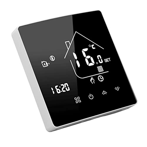 Thermostat intelligent programmable LCD type 86 pour chauffage de chaudière