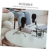 ULTECHNOVO Microphone Shock Mount with 2.1cm Hole Diameter Adjustable Angle with Plastic and Metal Construction, Anti Shock Mount Compact Design with for Studio and Podcasting Use #2
