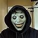 Scary Halloween Mask Smiling Demons Horror Scariest Creepy White Masks with Eye for Cosplay