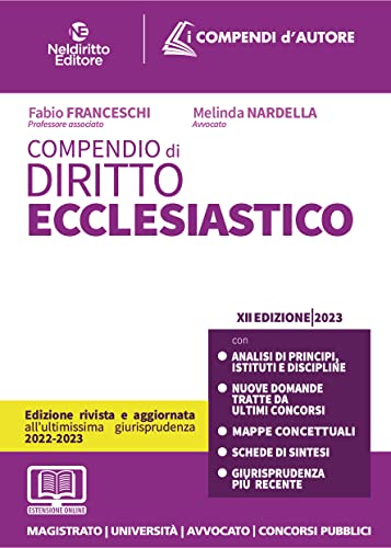  Compendio Di Diritto Ecclesiastico 2023