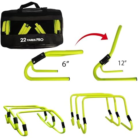 22YardsPro Adjustable Agility Hurdles Set Cover