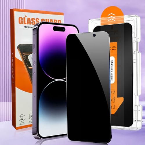 Screen Protector for iPhone 14 Pro 6.1 inch Privacy Tempered Glass, 1 Pack