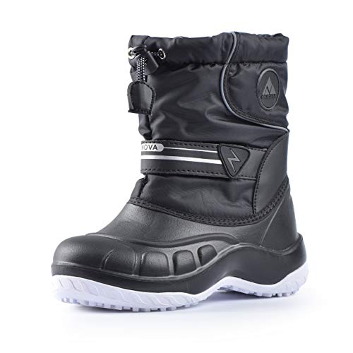 Nova Mountain Boy's and Girl's Waterproof Winter Snow Boots