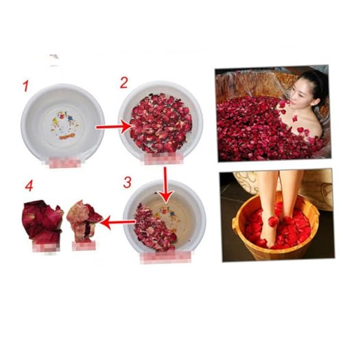 Pack de Pétalos de Rosa Secos para Baño y Decoración miniatura 6