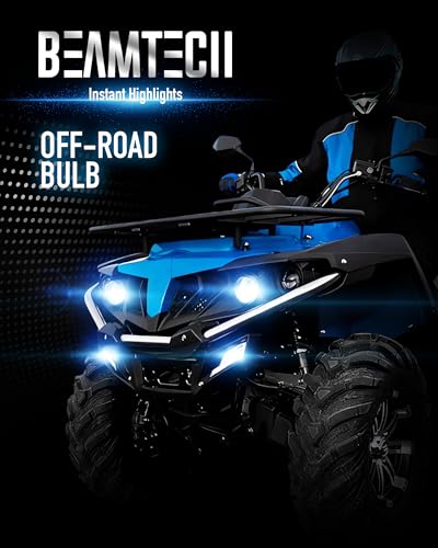 Image of BEAMTECH H13 9008 Powersport Bulb For H13 Off-Road Or Fog Light 2 PCS